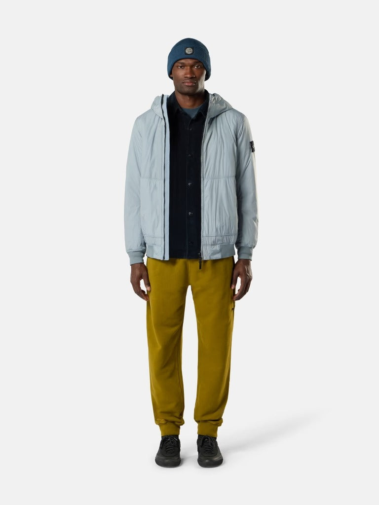Hooded jacket with wind resistance and anti-drop-STONE ISLAND-Verso