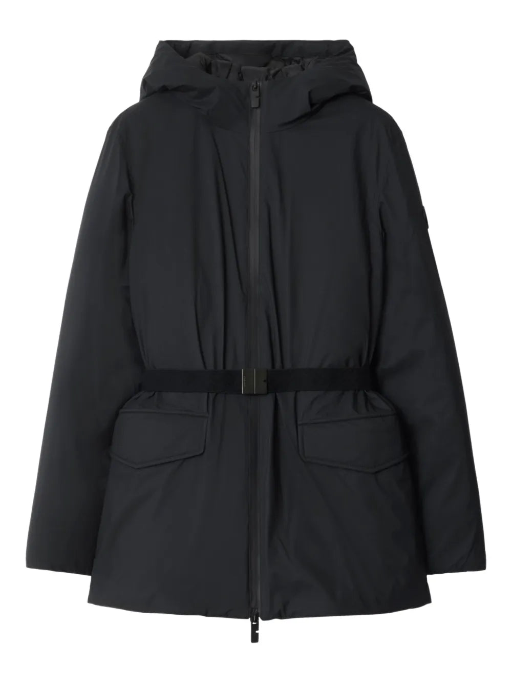 Hooded Padded Jacket-BURBERRY-Verso