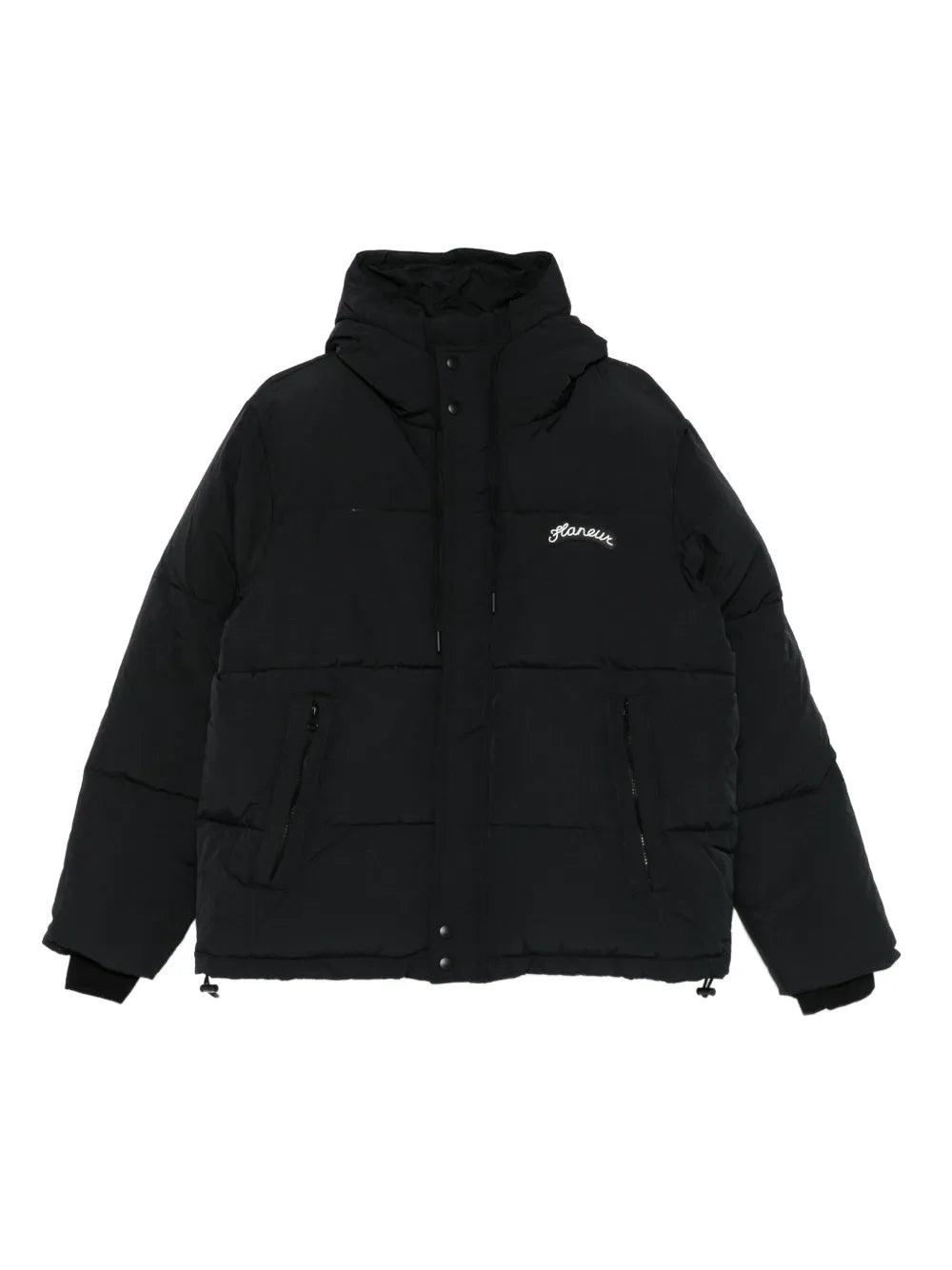 Hooded padded jacket-FLÂNEUR-Verso
