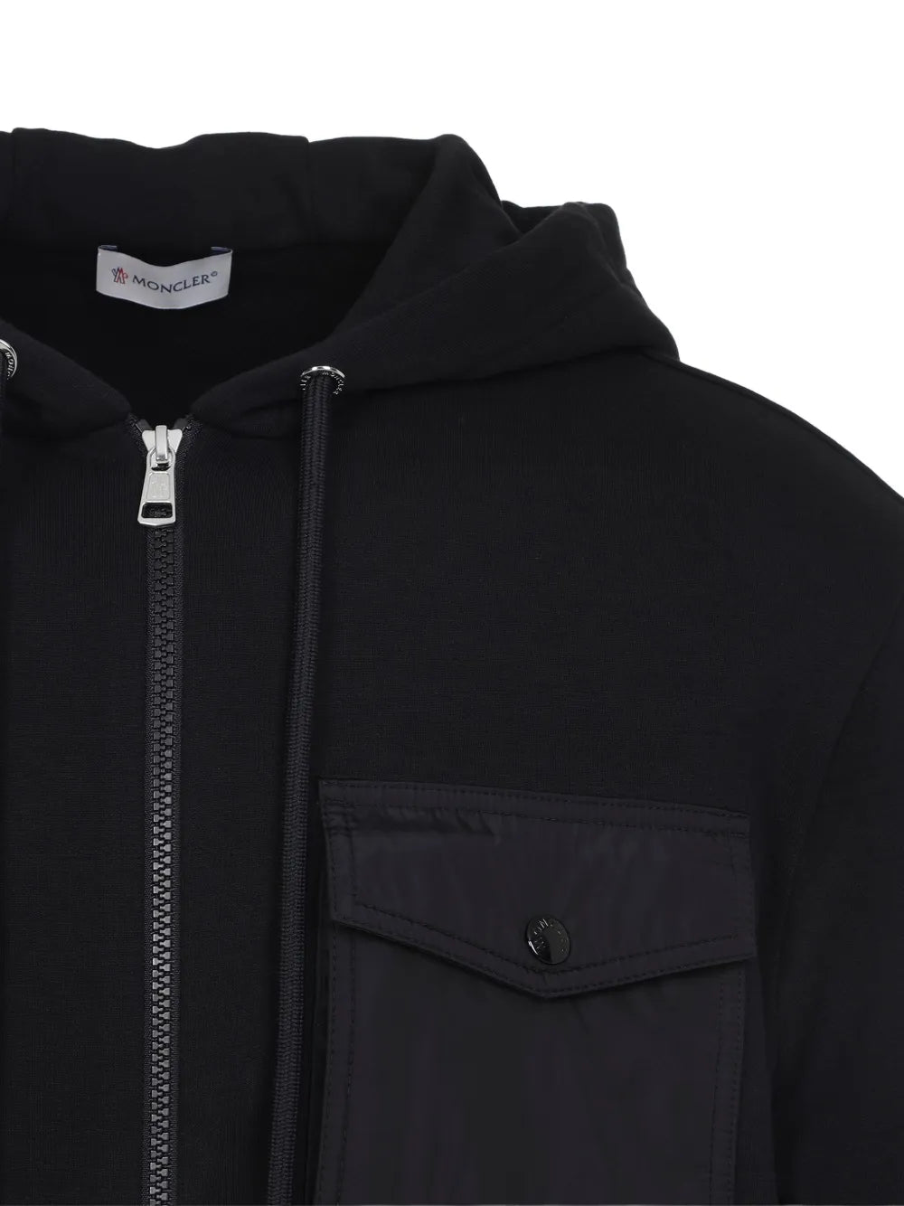 Hooded pocket zip-up jacket-MONCLER-Verso