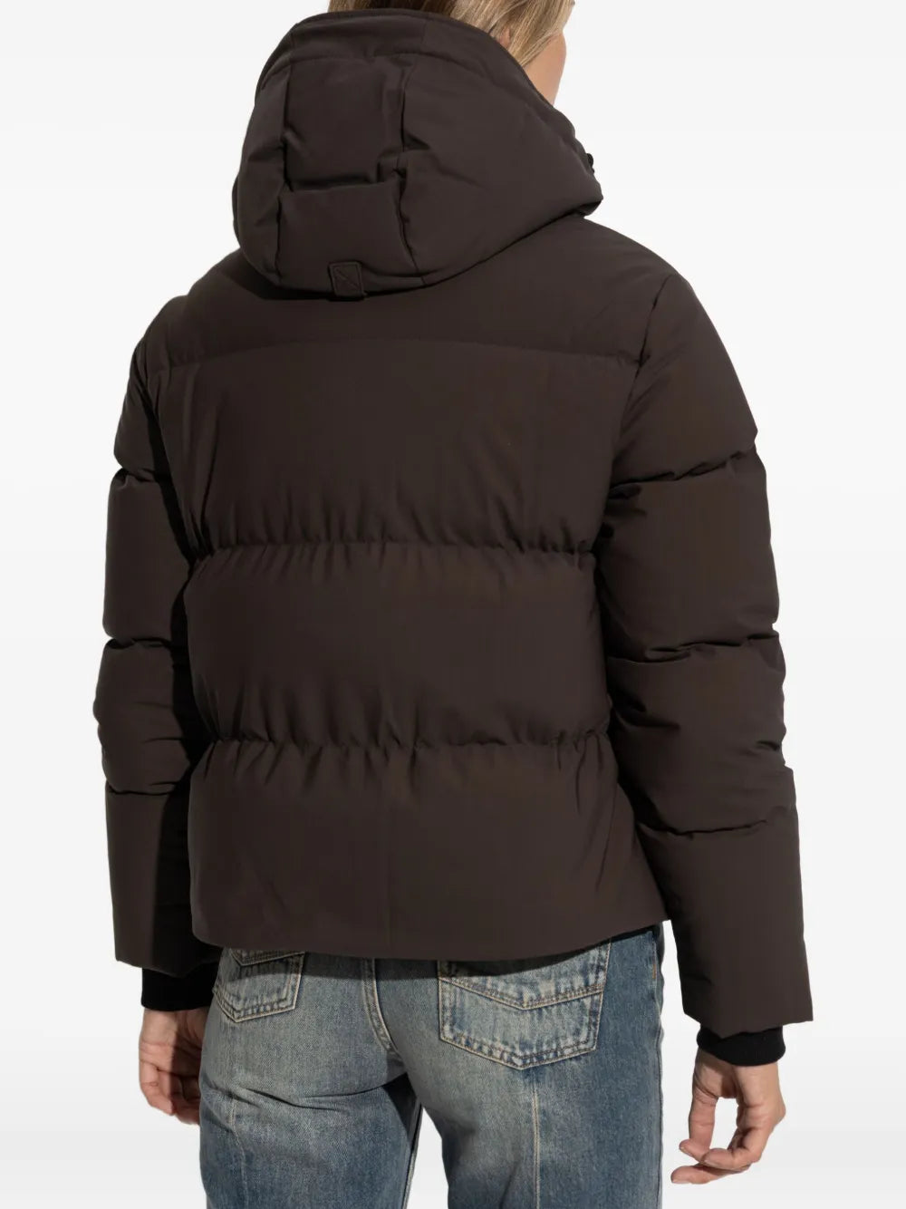 Hooded puffer jacket-MOOSE KNUCKLES-Verso