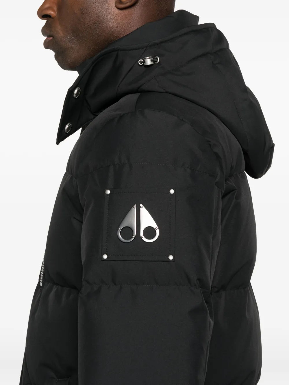 Hooded puffer jacket-MOOSE KNUCKLES-Verso