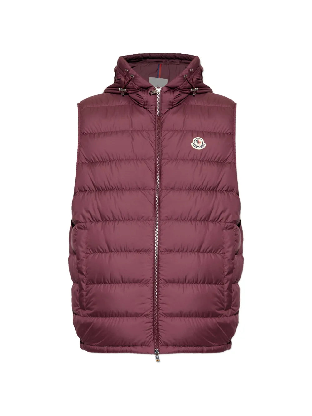 Hooded quilted gilet-MONCLER-Verso