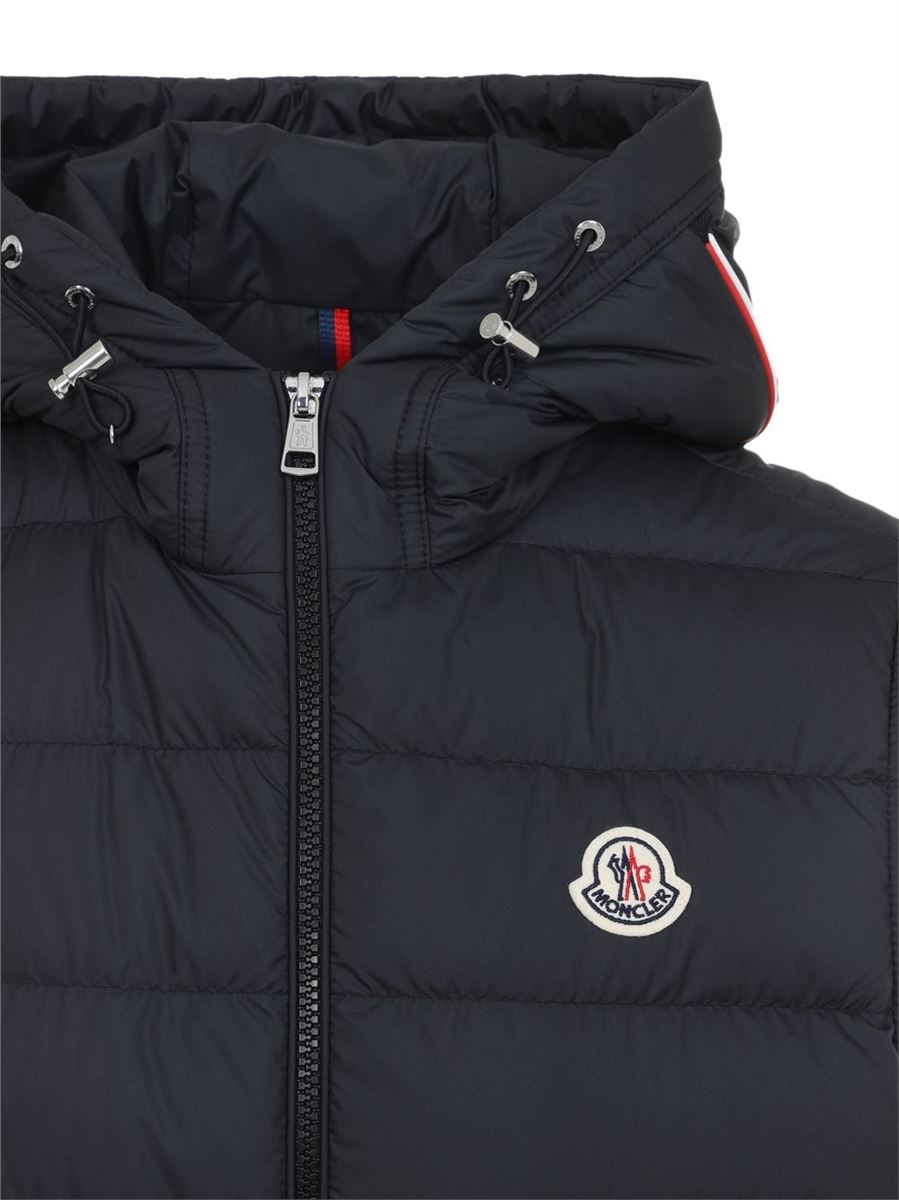 Hooded quilted gilet-MONCLER-Verso