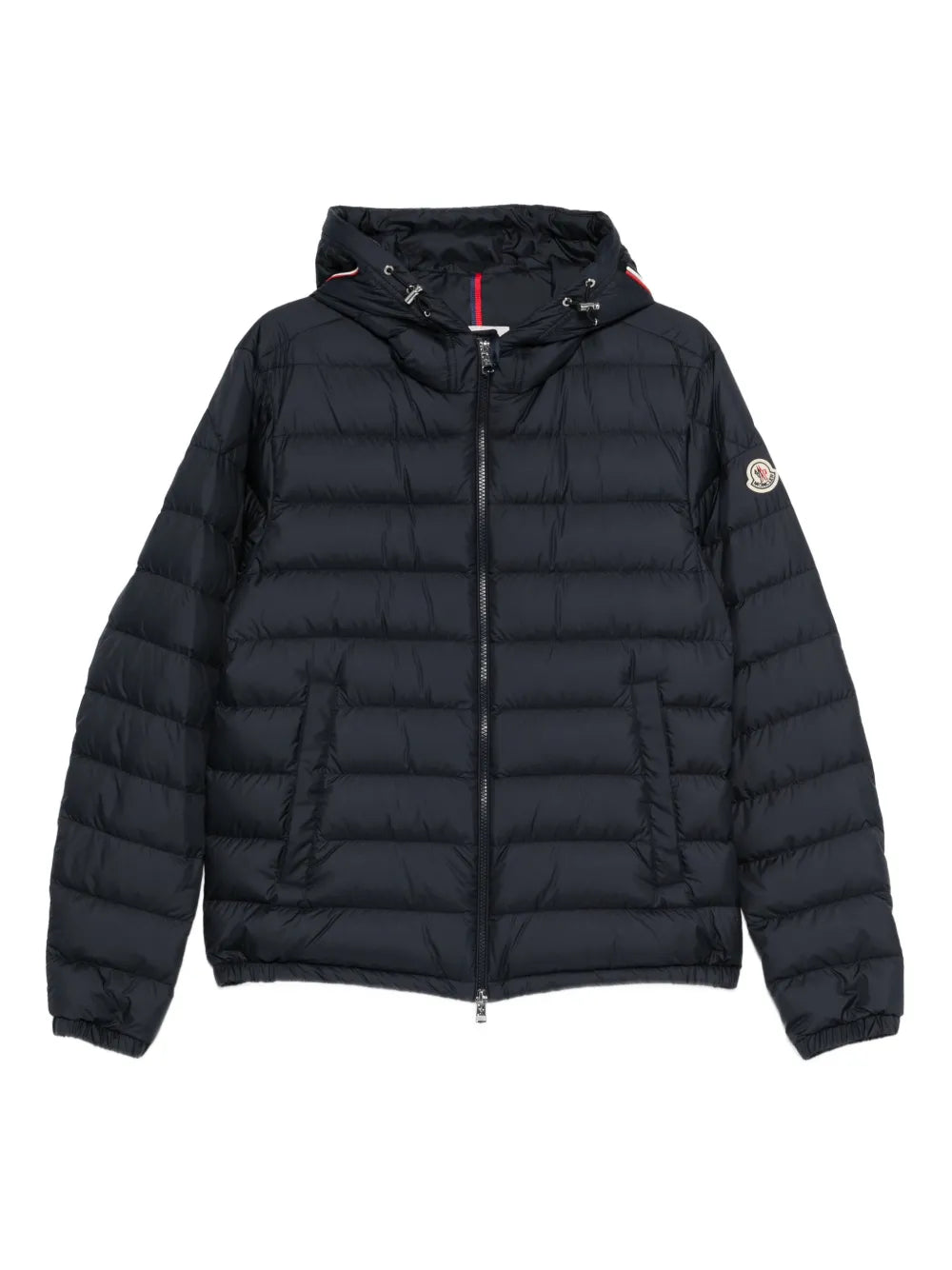 Hooded quilted jacket-MONCLER-Verso