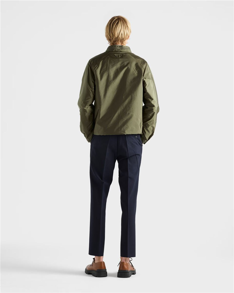 Hooded re-nylon jacket-PRADA-Verso