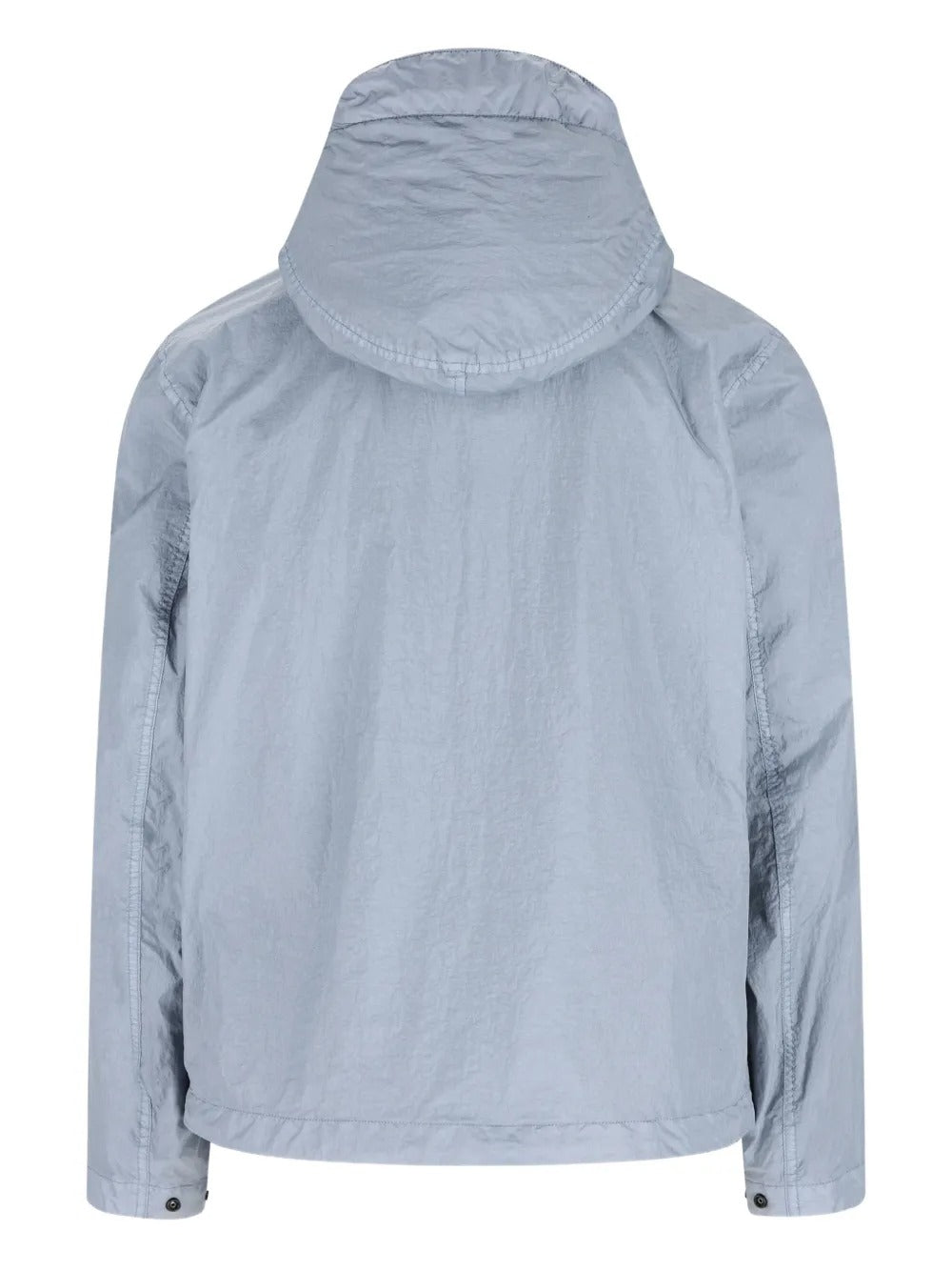 Hooded Zip Jacket-STONE ISLAND-Verso