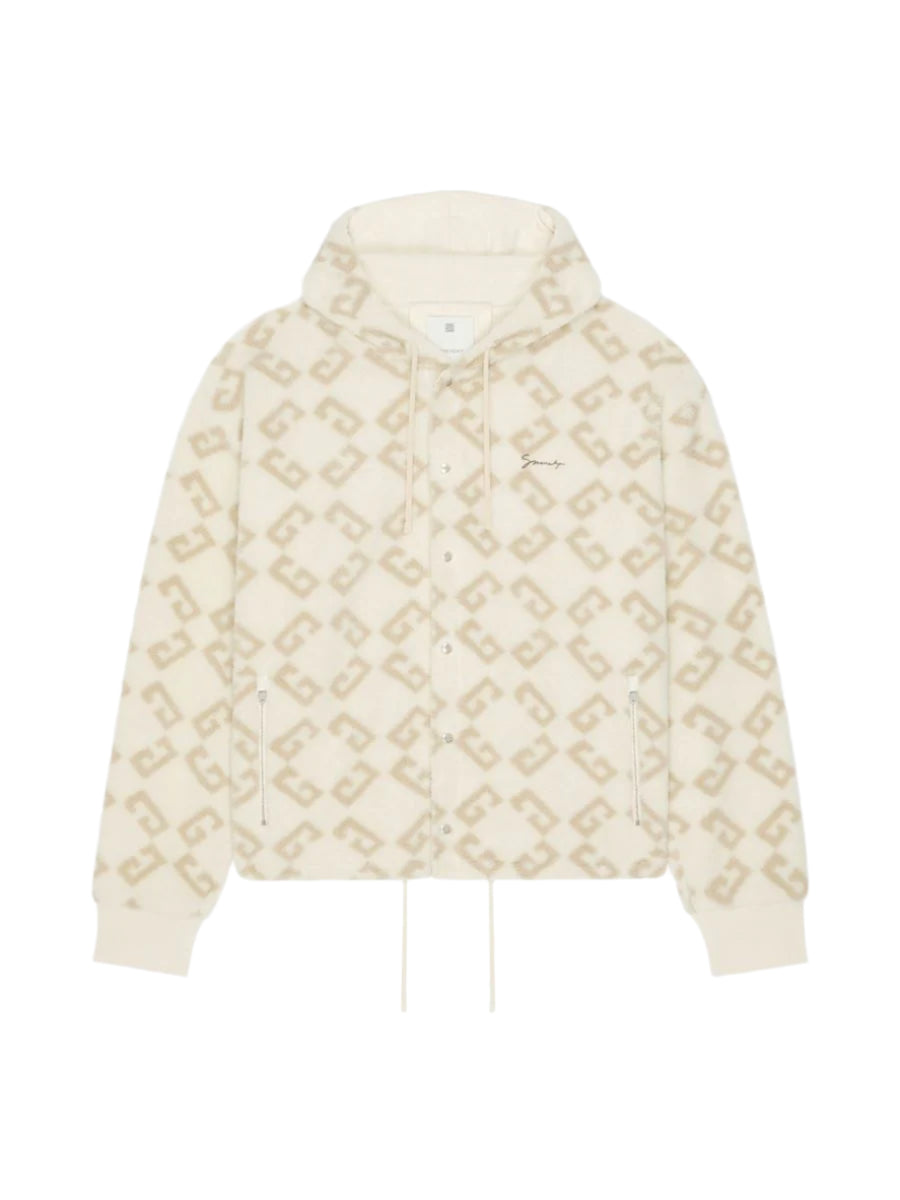 HOODIE IN MONOGRAM 72 JACQUARD - GIVENCHY - Verso