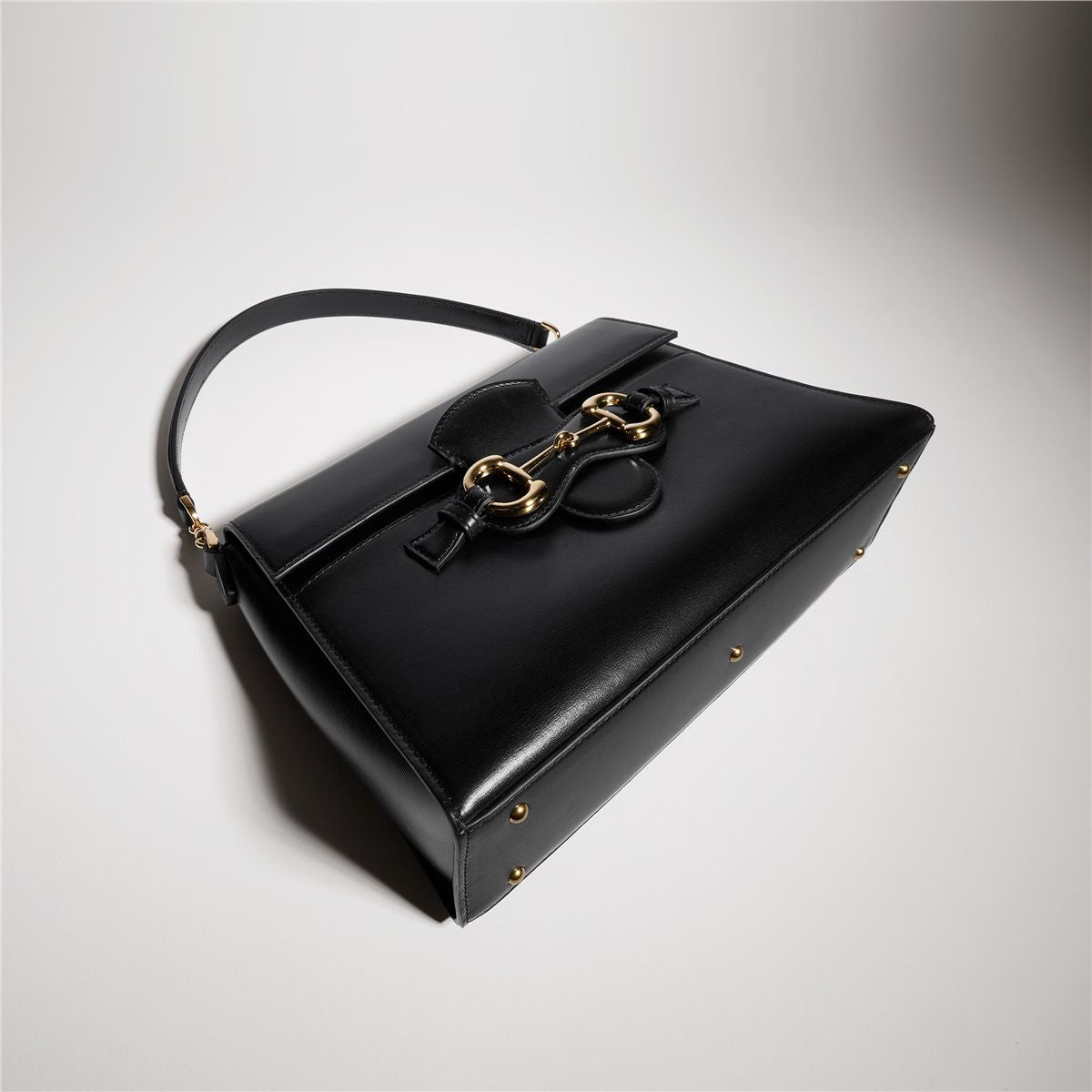 Horsebit duomo medium top handle bag-GUCCI-Verso