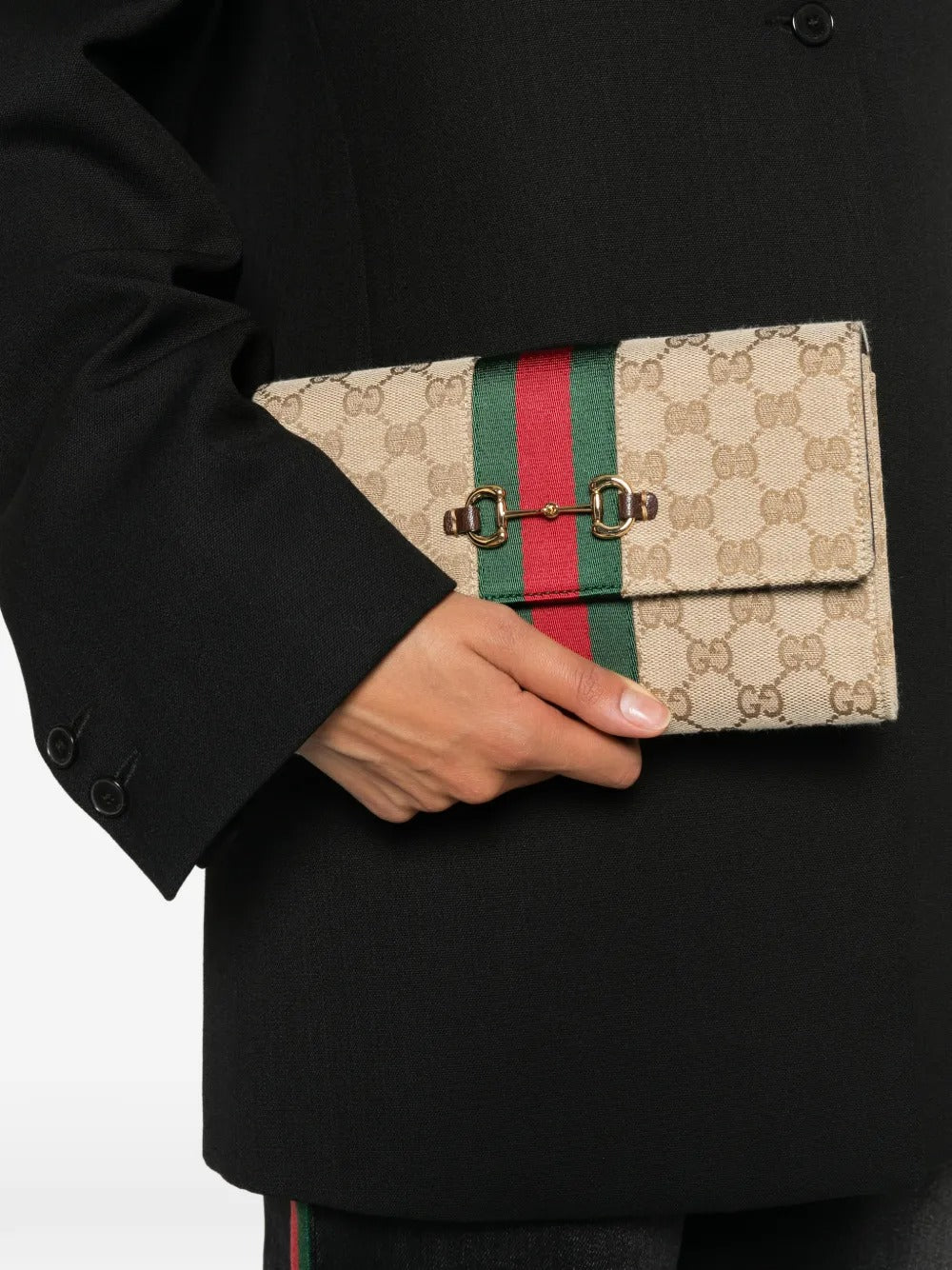 Horsebit gg supreme bag-GUCCI-Verso