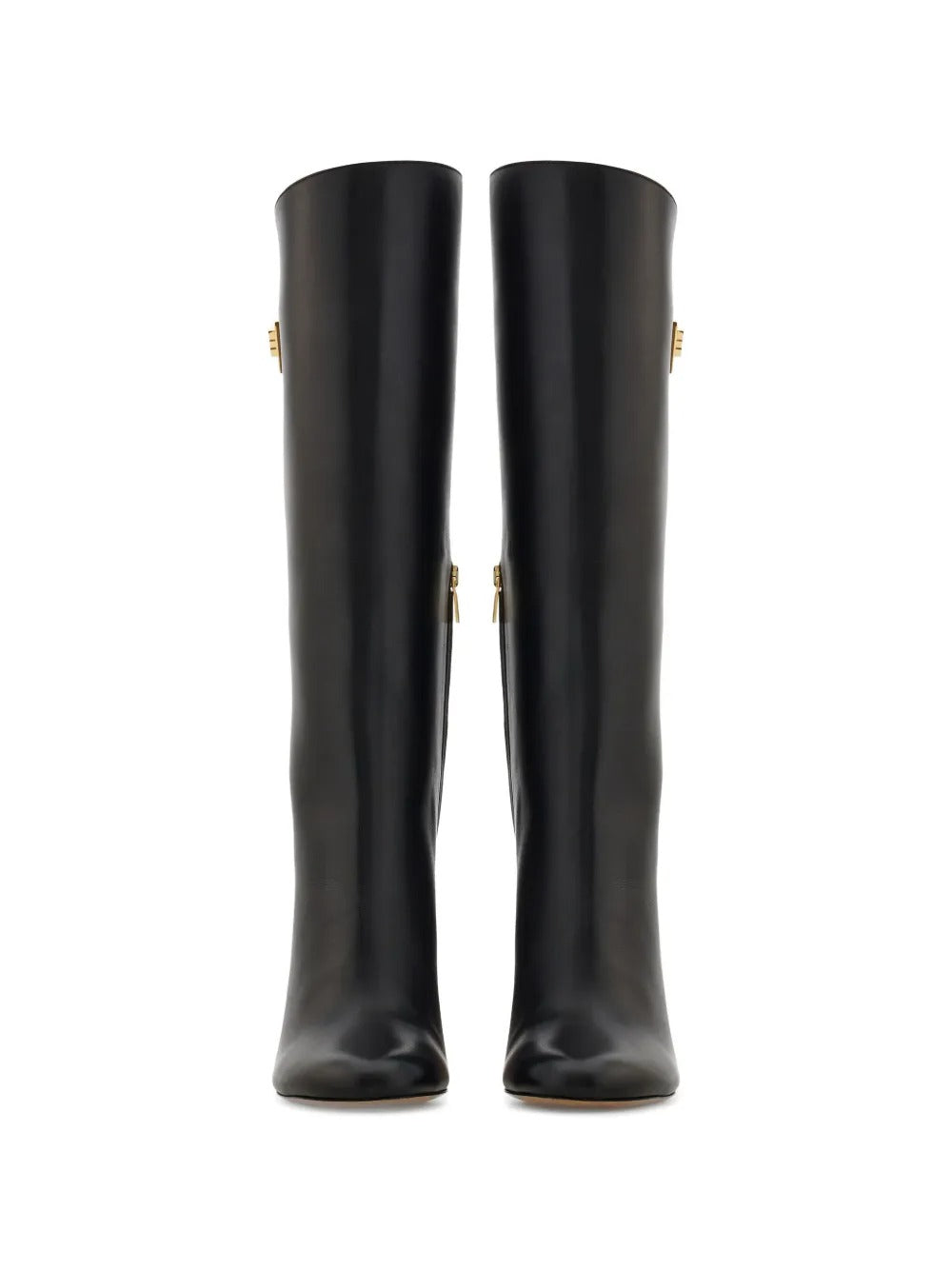 Hug buckle boots-FERRAGAMO-Verso