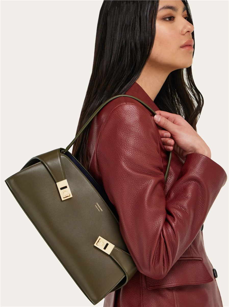Hug east-west shoulder bag-FERRAGAMO-Verso