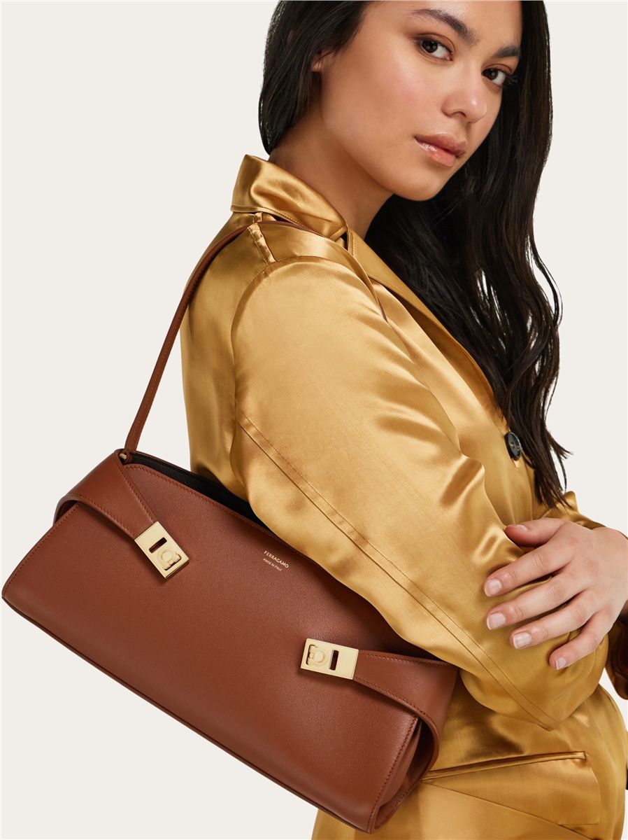 Hug east-west shoulder bag-FERRAGAMO-Verso