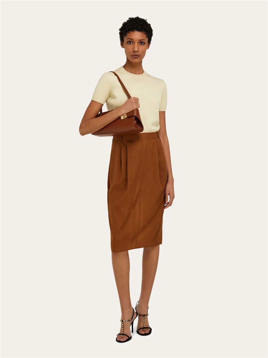 Hug east-west shoulder bag-FERRAGAMO-Verso