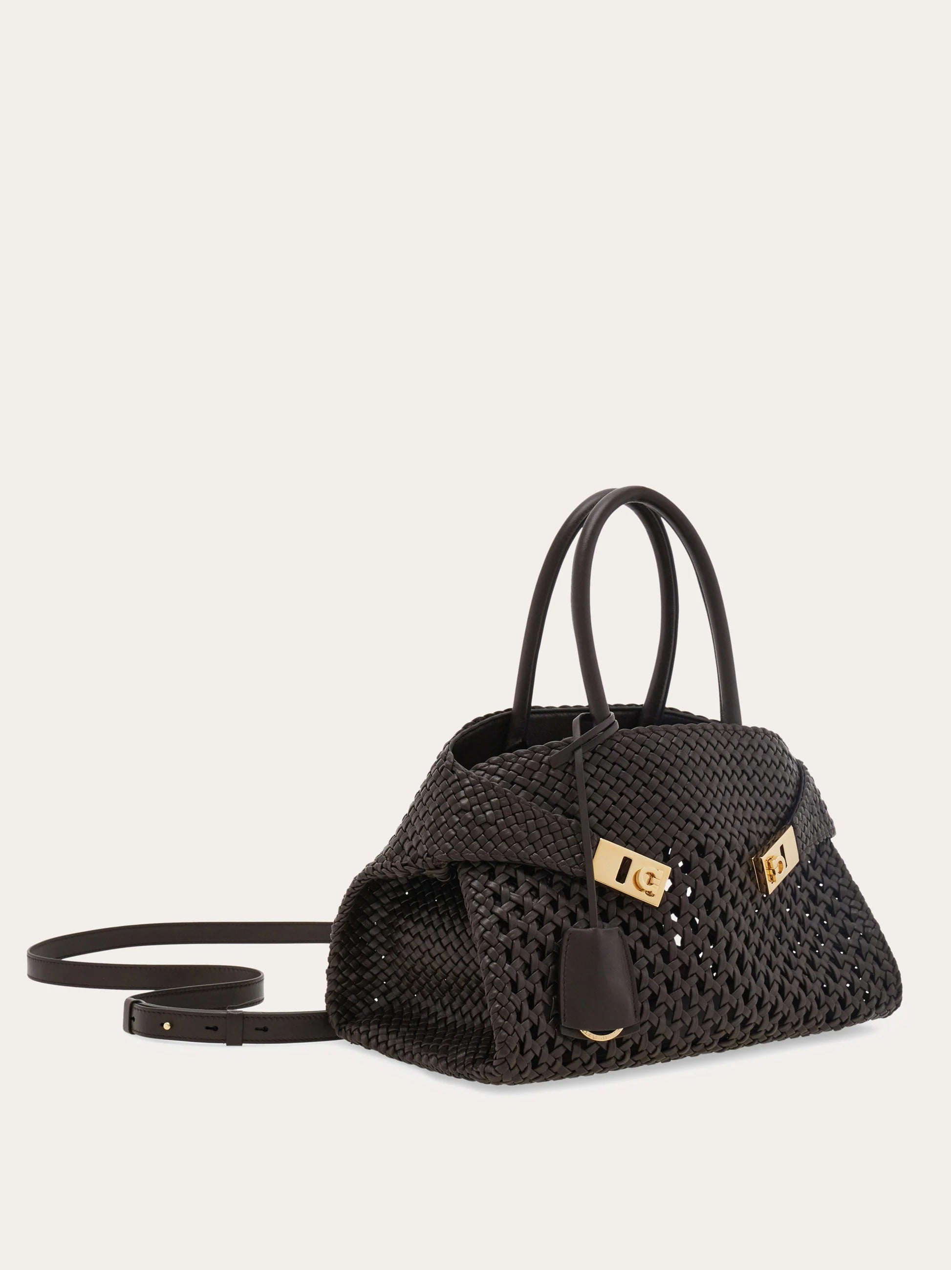 Hug handbag (m)-FERRAGAMO-Verso