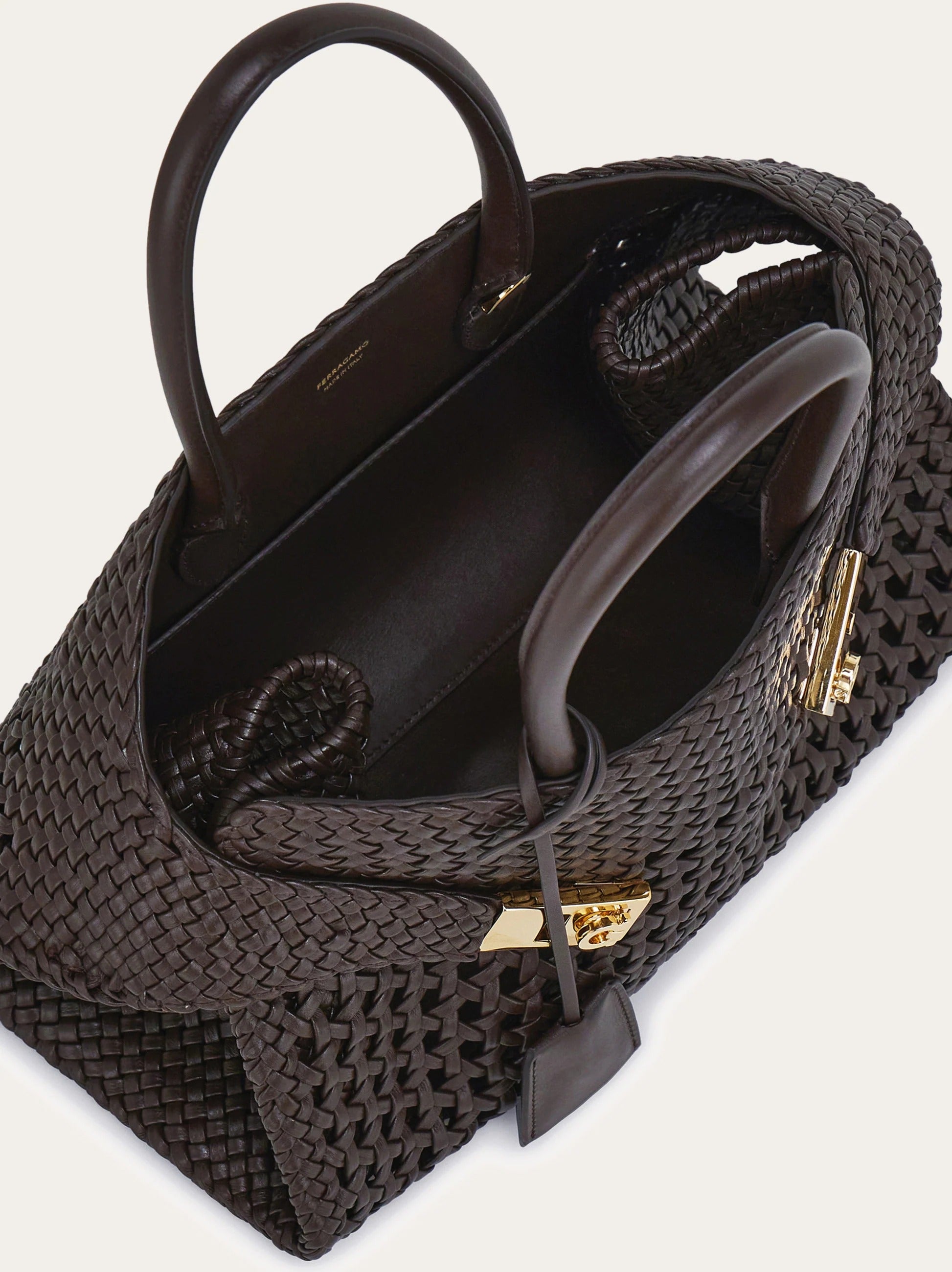 Hug handbag (m)-FERRAGAMO-Verso