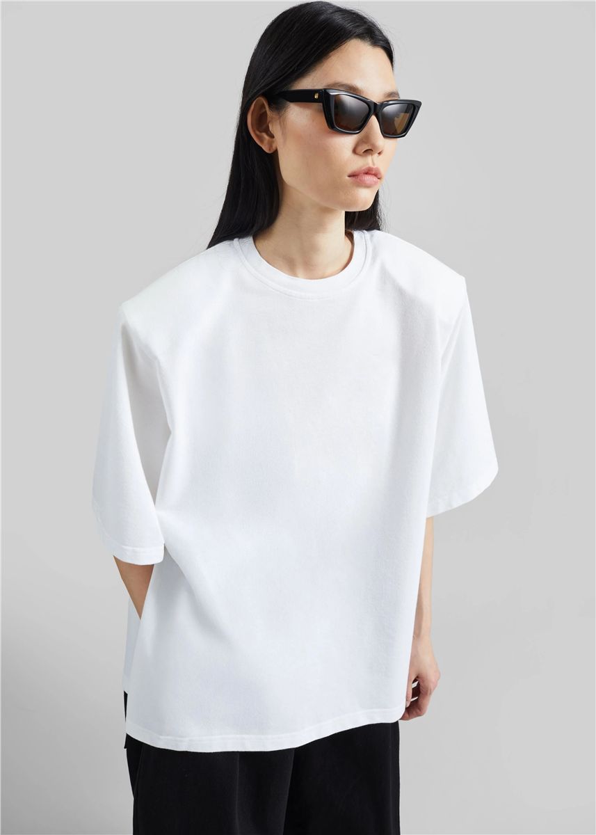 Hugo Padded T-Shirt-THE FRANKIE SHOP-Verso