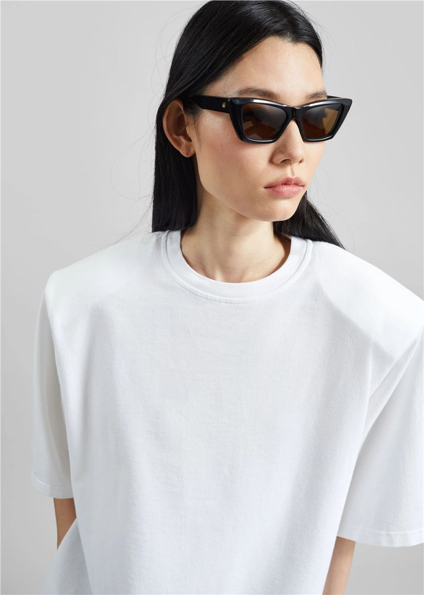 Hugo Padded T-Shirt-THE FRANKIE SHOP-Verso