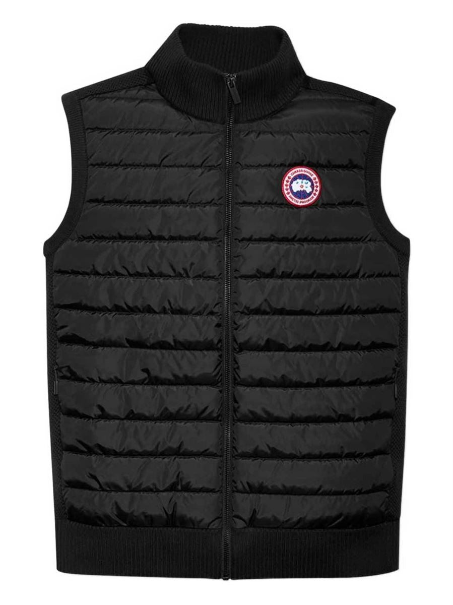 Hybridge® knit vest-CANADA GOOSE-306990-S-Verso