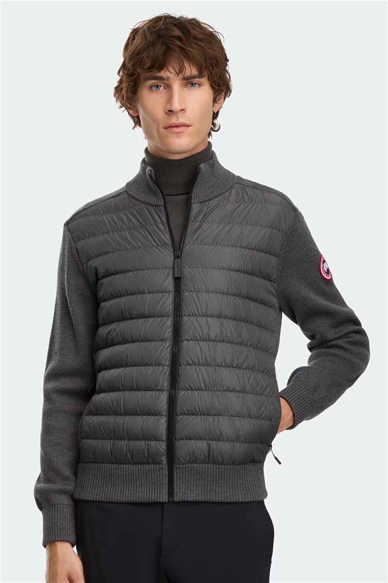 Hybridge wool-panelled padded jacket-CANADA GOOSE-Verso