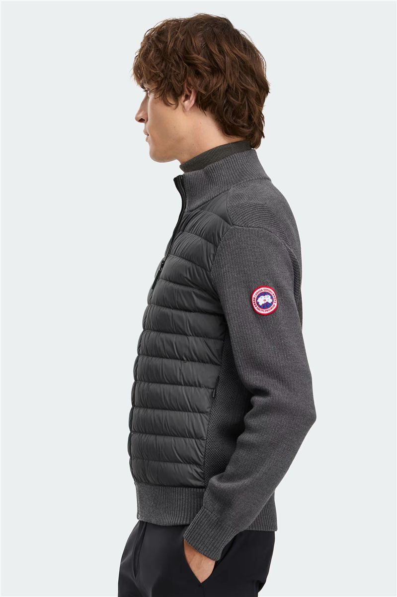 Hybridge wool-panelled padded jacket-CANADA GOOSE-Verso