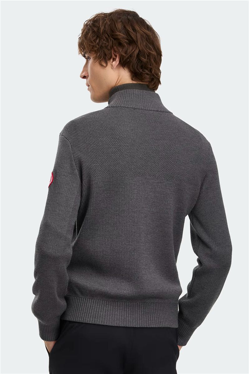 Hybridge wool-panelled padded jacket-CANADA GOOSE-Verso