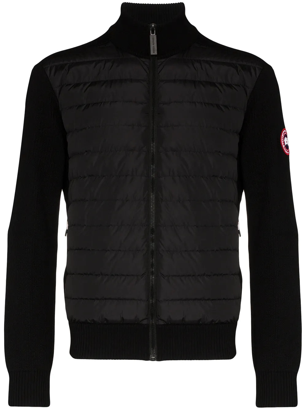 Hybridge wool-panelled padded jacket-CANADA GOOSE-Verso