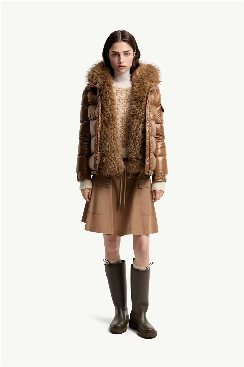 Hypolais short down jacket-MONCLER-Verso