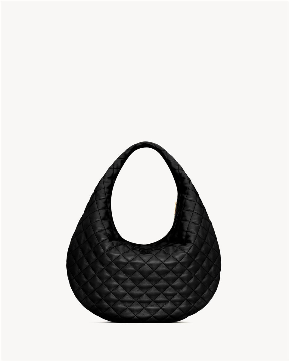 Icare hobo in quilted nappa-SAINT LAURENT-Verso