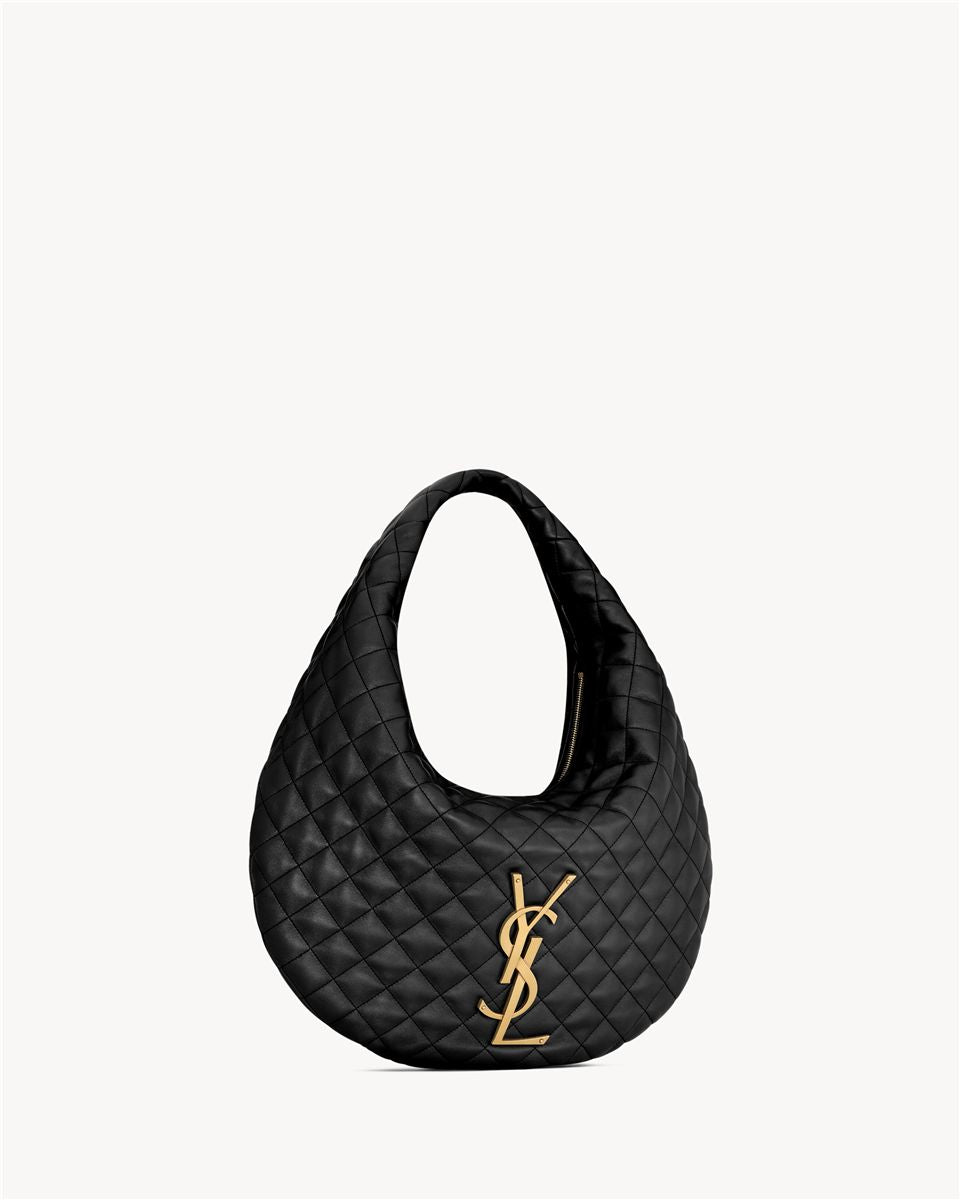 Icare hobo in quilted nappa-SAINT LAURENT-Verso