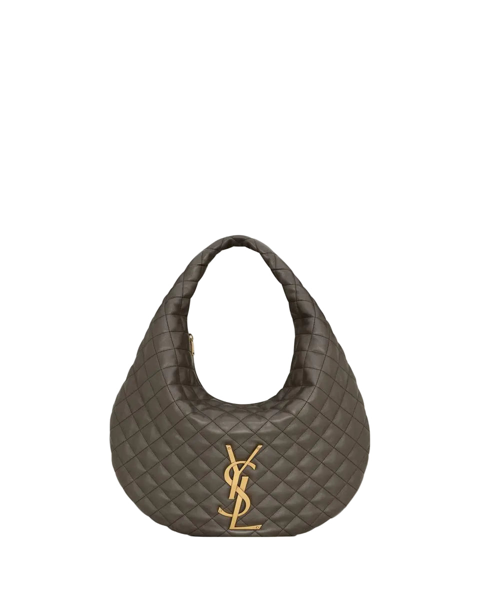 Icare hobo in quilted nappa-SAINT LAURENT-Verso