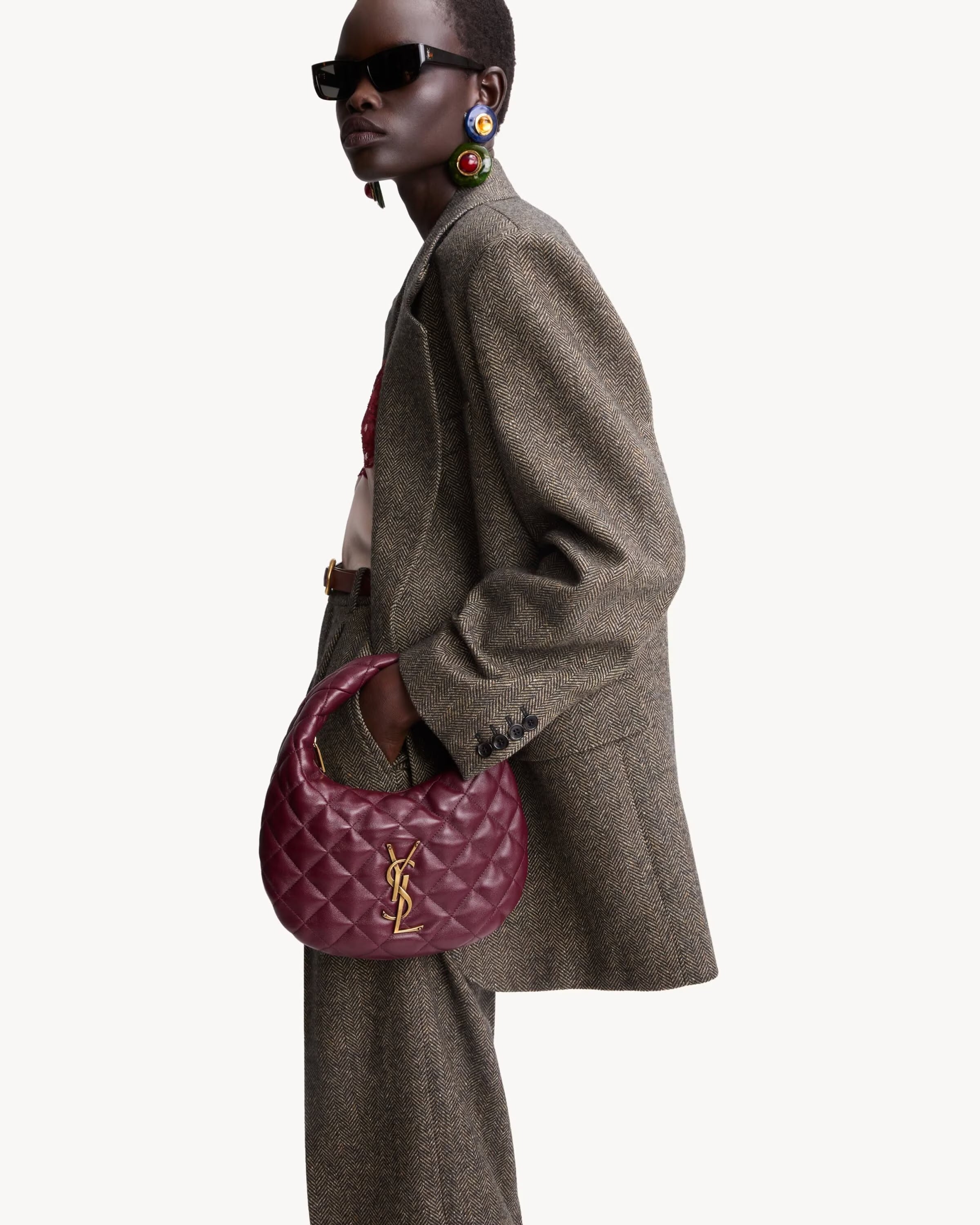 Icarino in quilted nappa-SAINT LAURENT-Verso