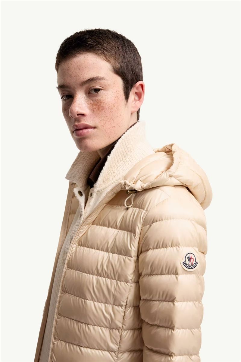 Igelhood short down jacket-MONCLER-Verso