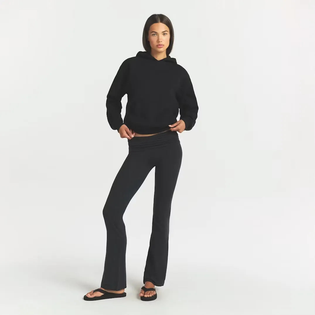 Cotton fleece classic pullover hoodie-SKIMS-Verso