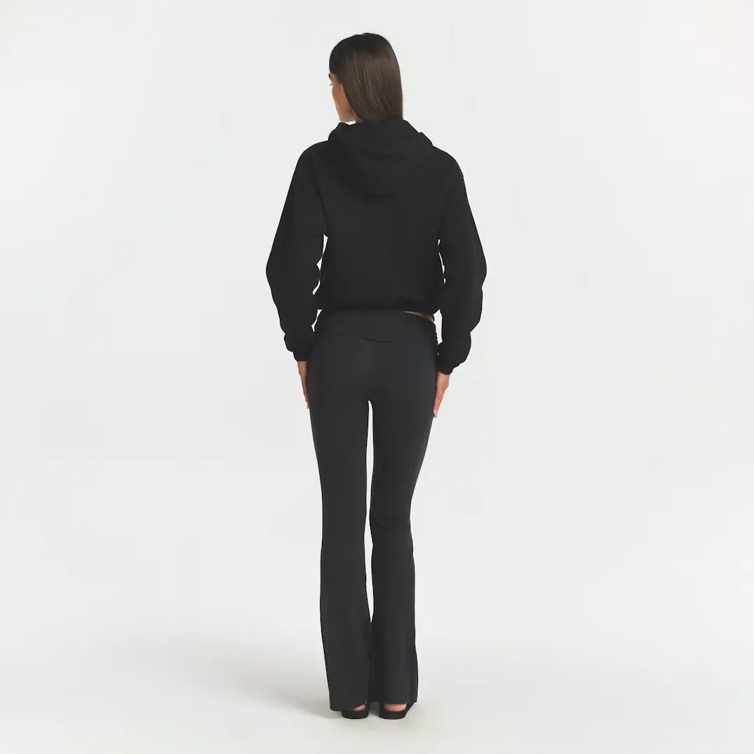 Cotton fleece classic pullover hoodie-SKIMS-Verso