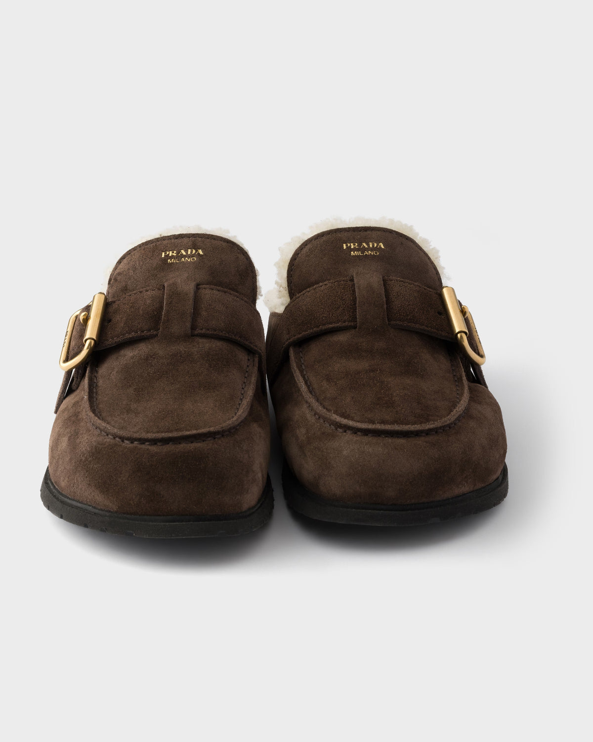 Suede Mules-PRADA-Verso