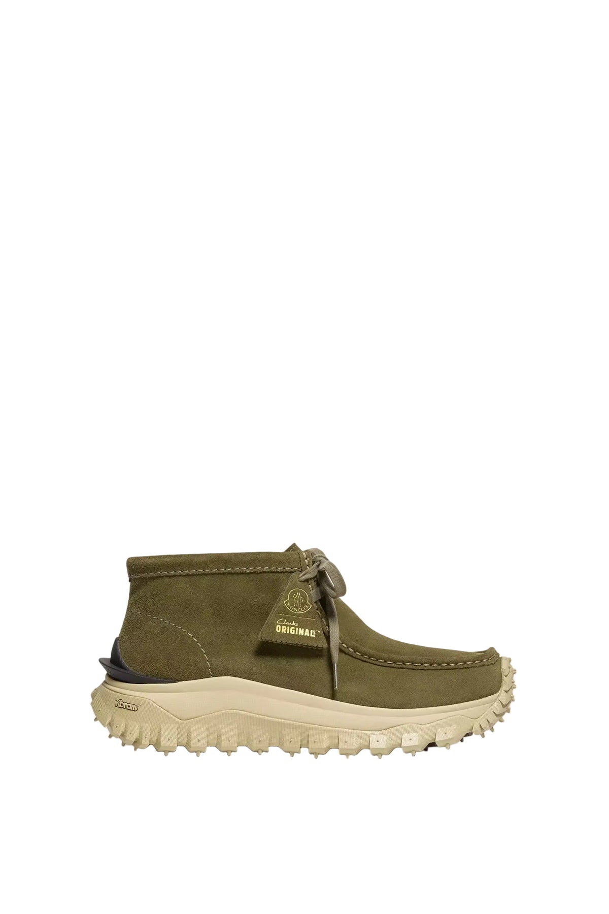 Moncler + Clarks Originals Trailgrip Wallabee GTX Suede Boots-MONCLER-Verso