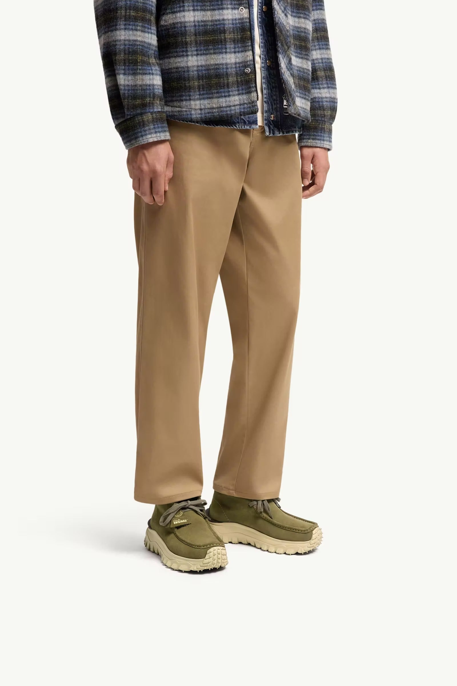 Moncler + Clarks Originals Trailgrip Wallabee GTX Suede Boots-MONCLER-Verso