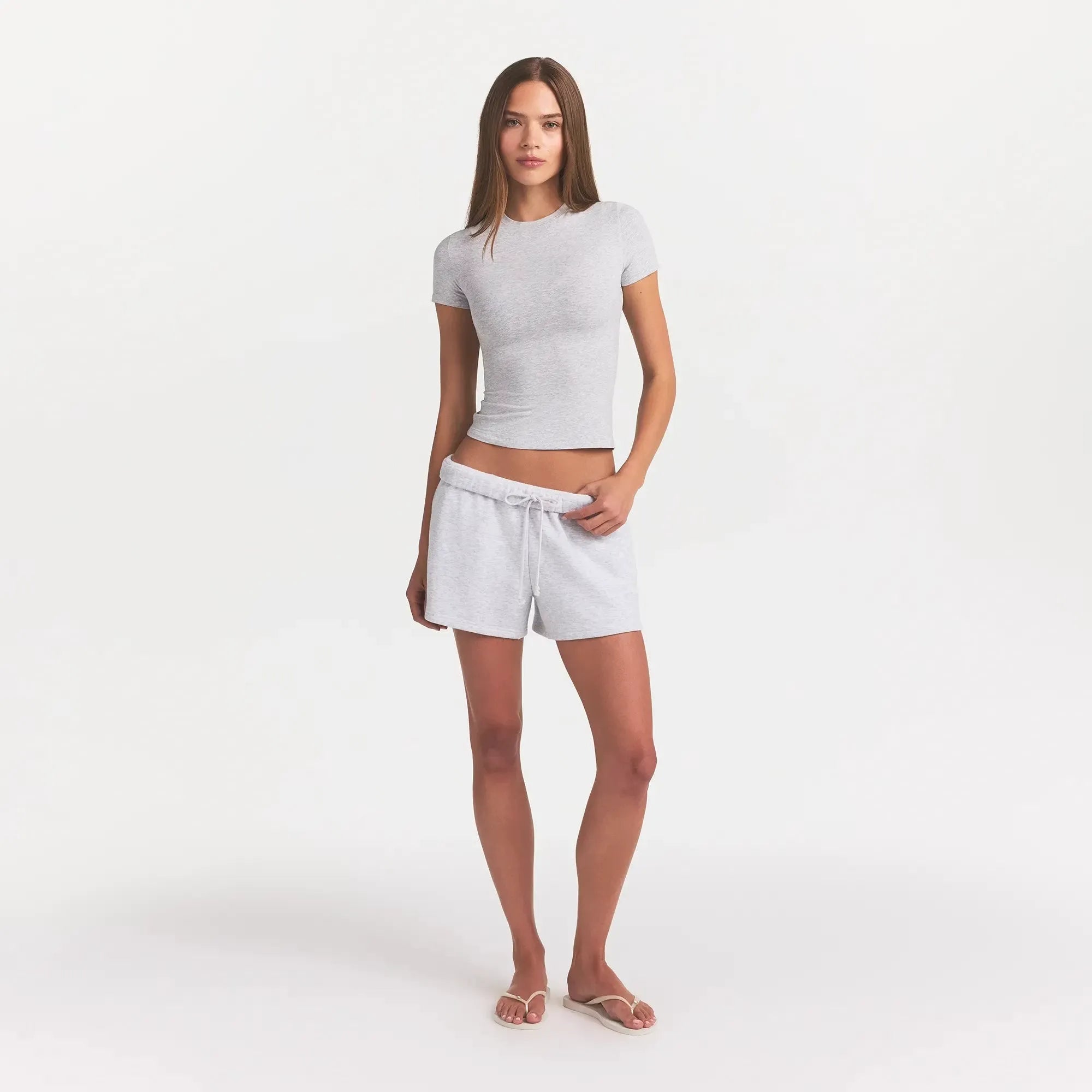 Cotton Jersey T-Shirt-SKIMS-Verso