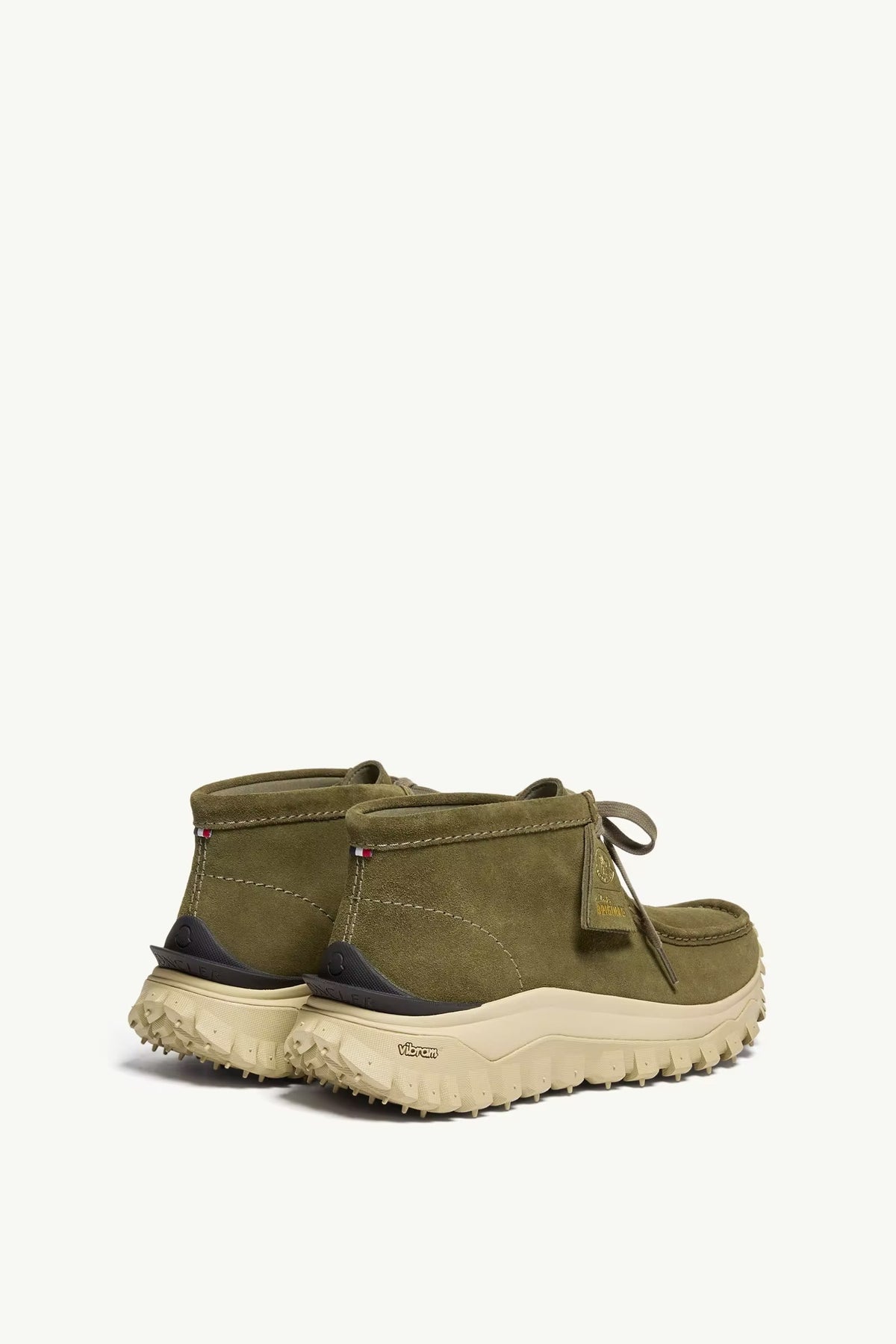 Moncler + Clarks Originals Trailgrip Wallabee GTX Suede Boots-MONCLER-Verso