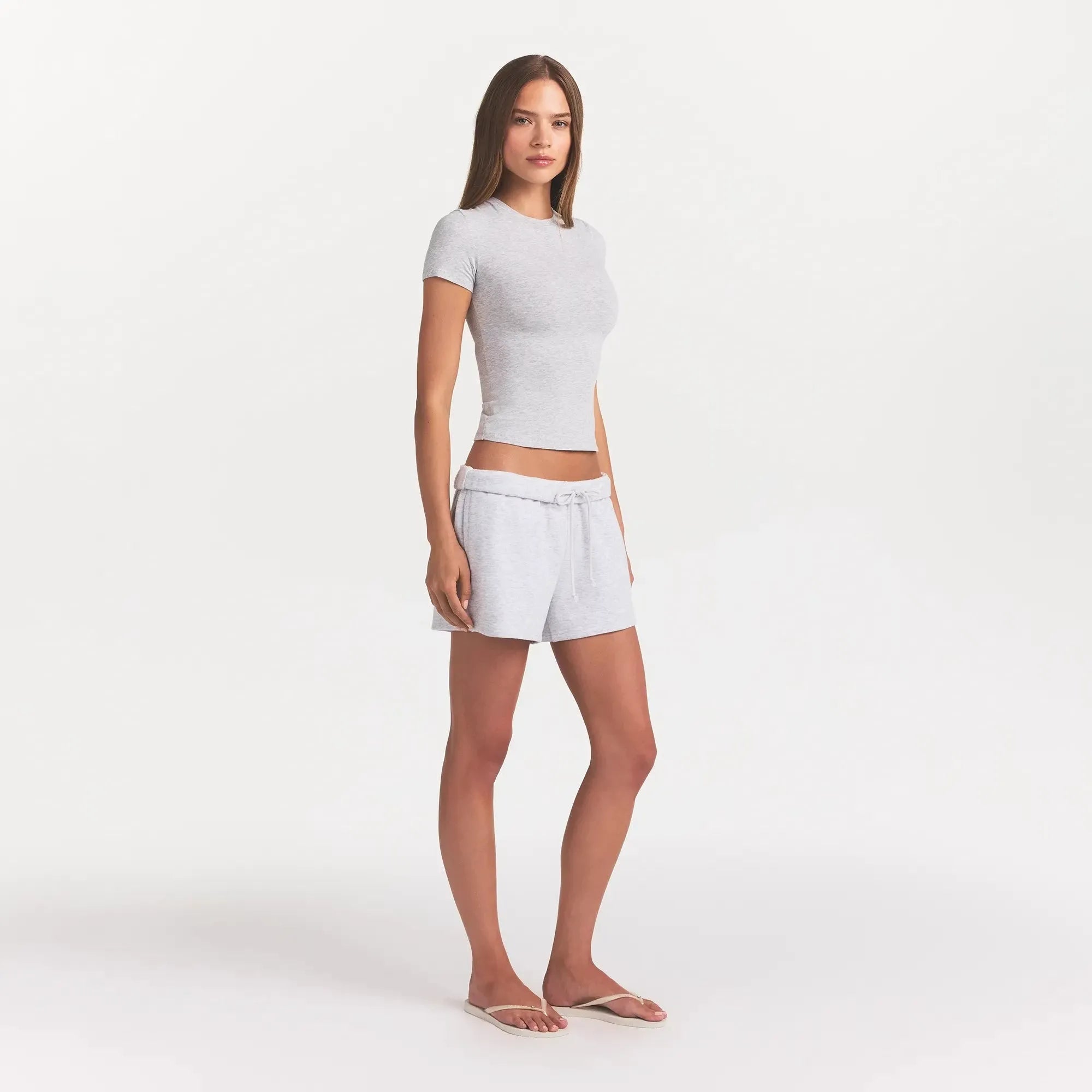 Cotton Jersey T-Shirt-SKIMS-Verso