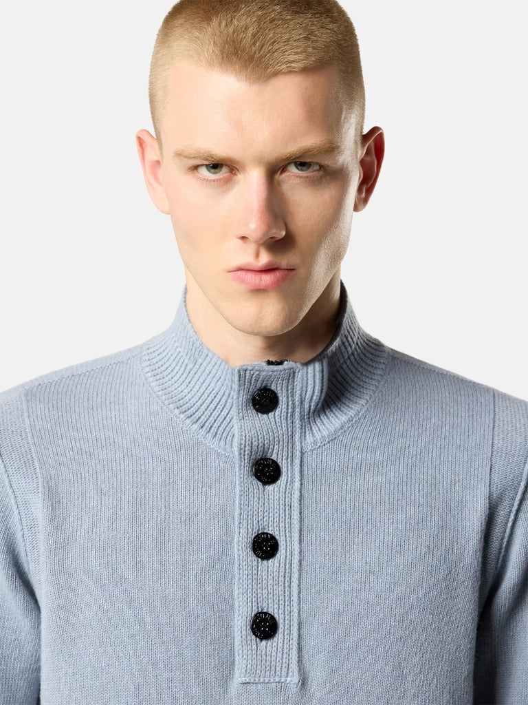 Button-fastening polo shirt-STONE ISLAND-Verso