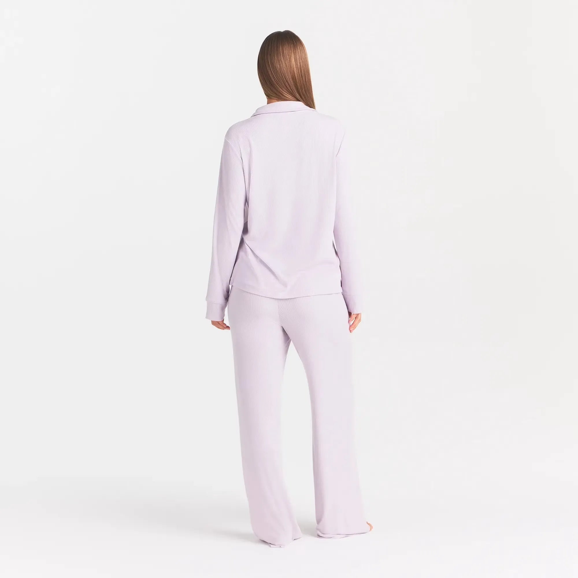 Soft lounge rib sleep set-SKIMS-Verso