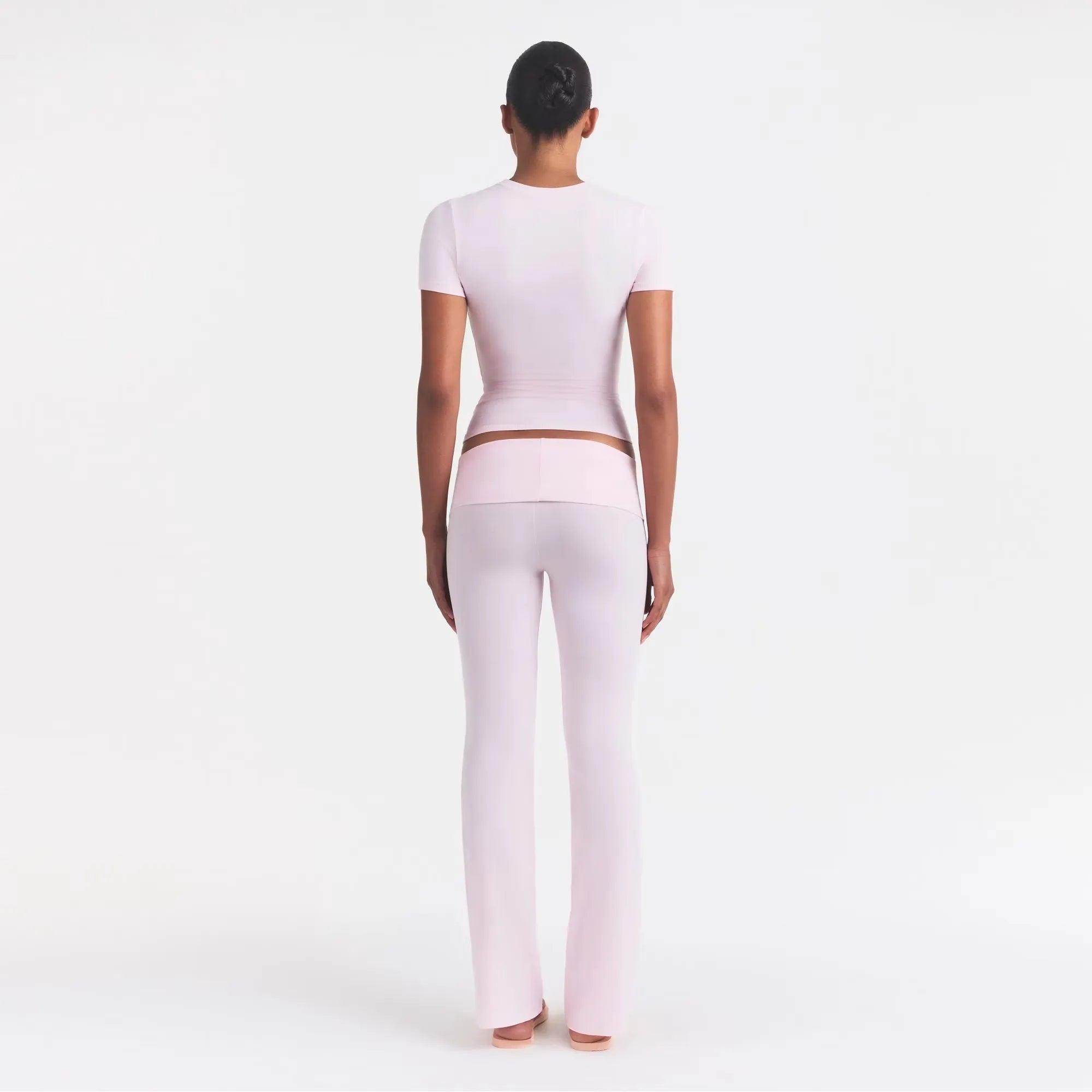 Cotton jersey t-shirt-SKIMS-Verso