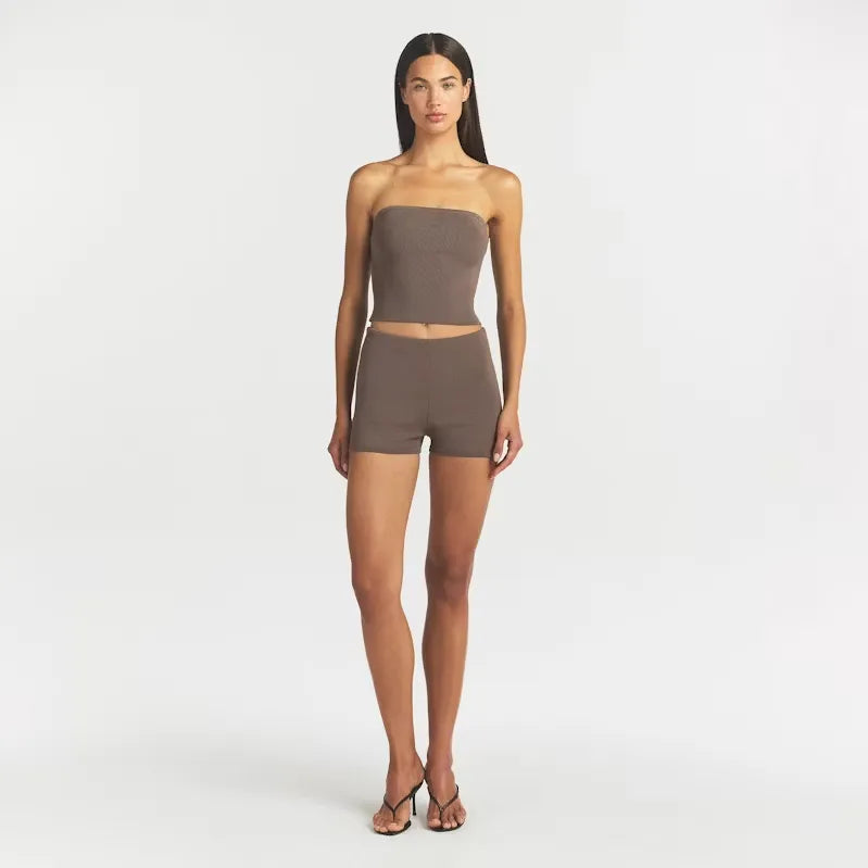 refined knit high waist short-SKIMS-Verso