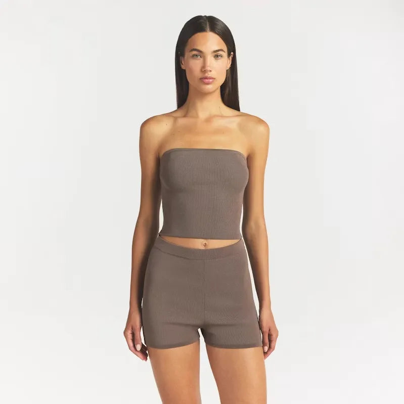 refined knit high waist short-SKIMS-Verso