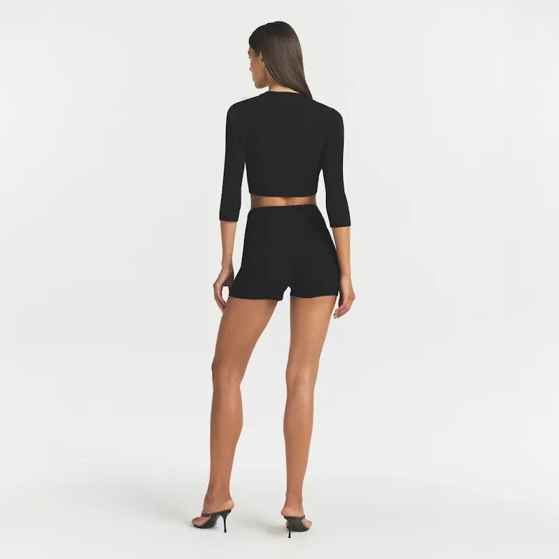 refined knit high waist short-SKIMS-Verso