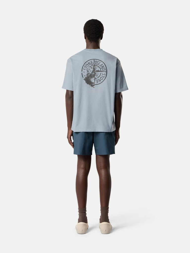 Regular-fit t-shirt with ‘desert’ print-STONE ISLAND-Verso