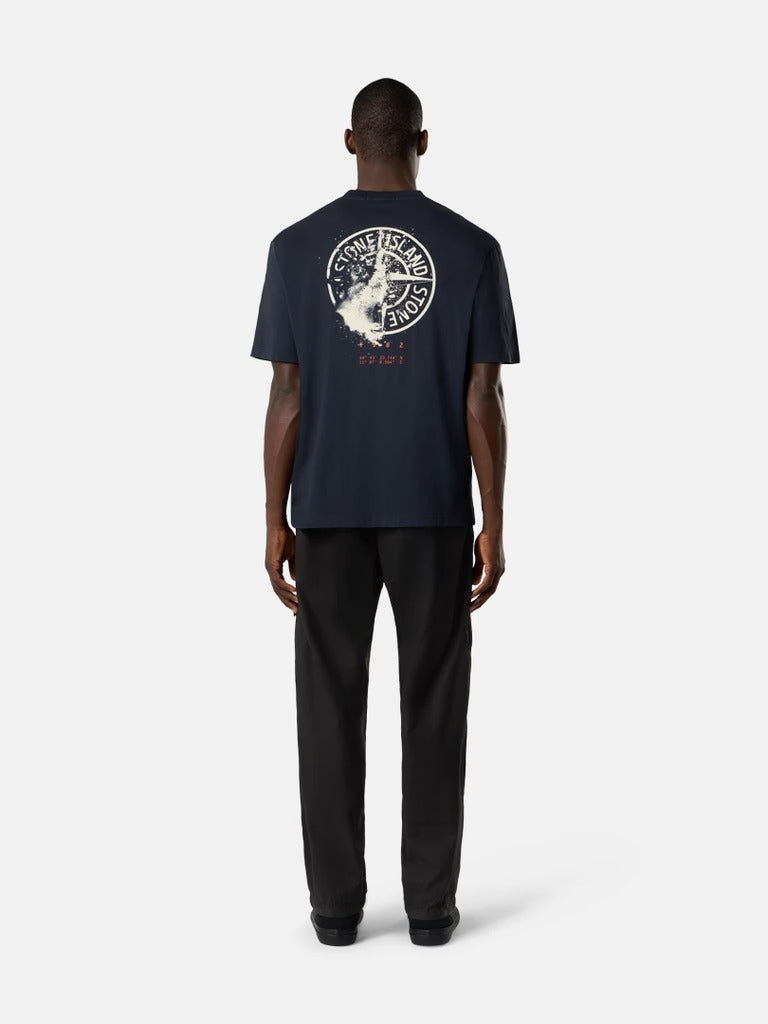 Regular-fit t-shirt with ‘desert’ print-STONE ISLAND-Verso