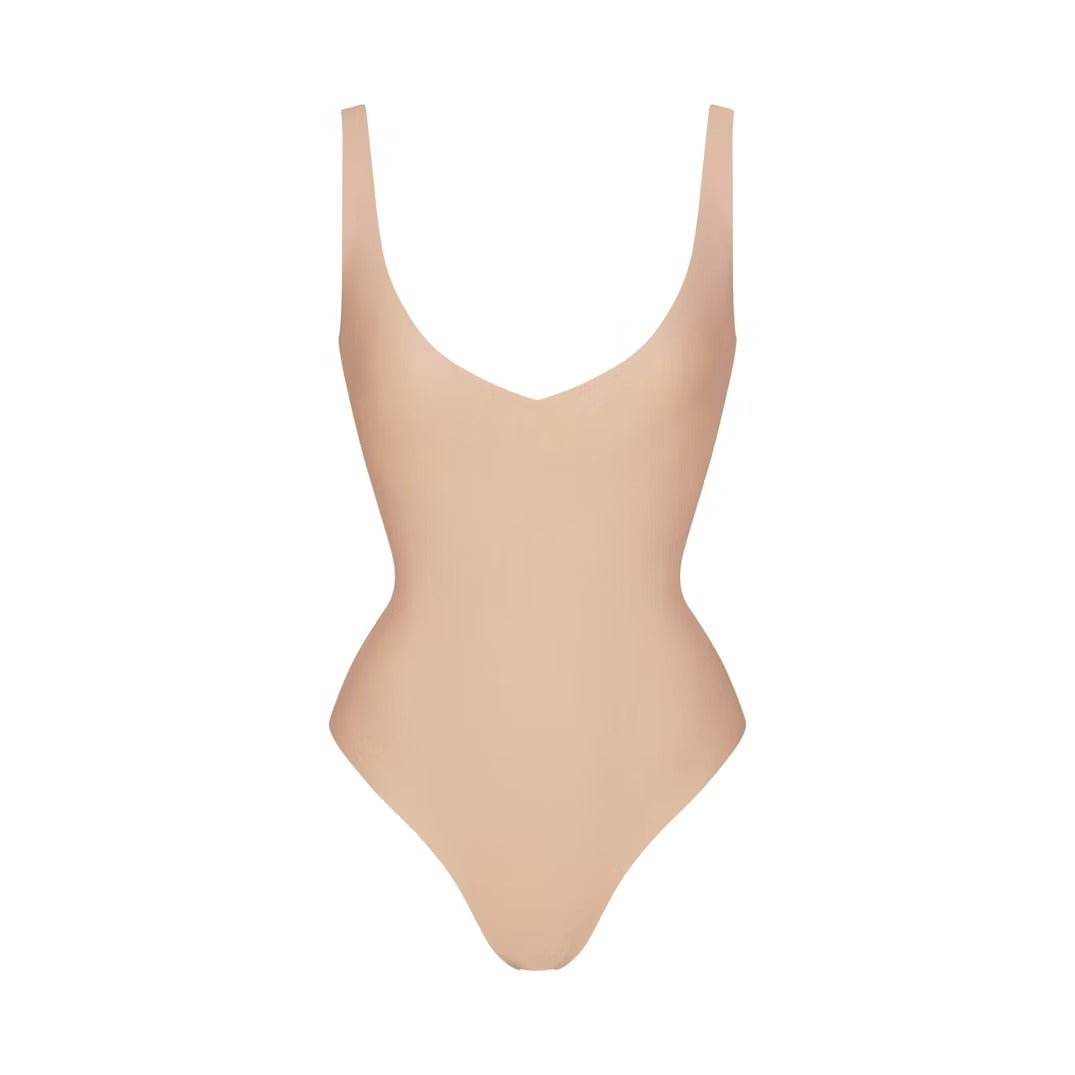 Skims body unlined plunge thong bodysuit-SKIMS-312863-XXS-Verso